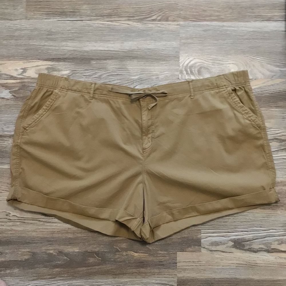 Sonoma Tan Twill Utility Short Ultracomfort Waistband 4X NWT